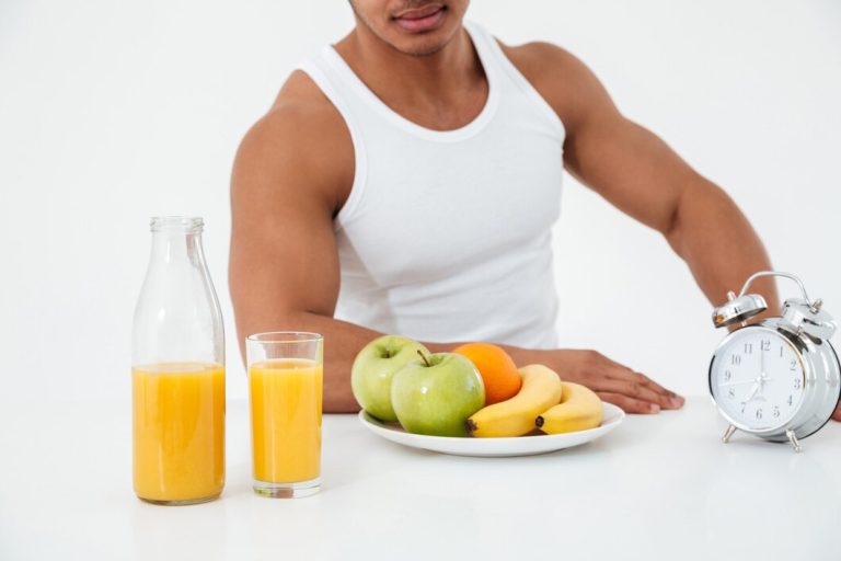 Athlètes preparant son regime alimentaire
